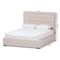 Baxton Studio Taylor Modern Light Beige Queen Size Gas-Lift Platform Bed 137-7512 - alternate 8